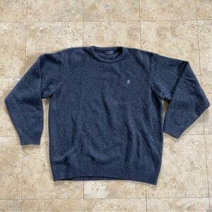 Men's Gray Wool Sweater